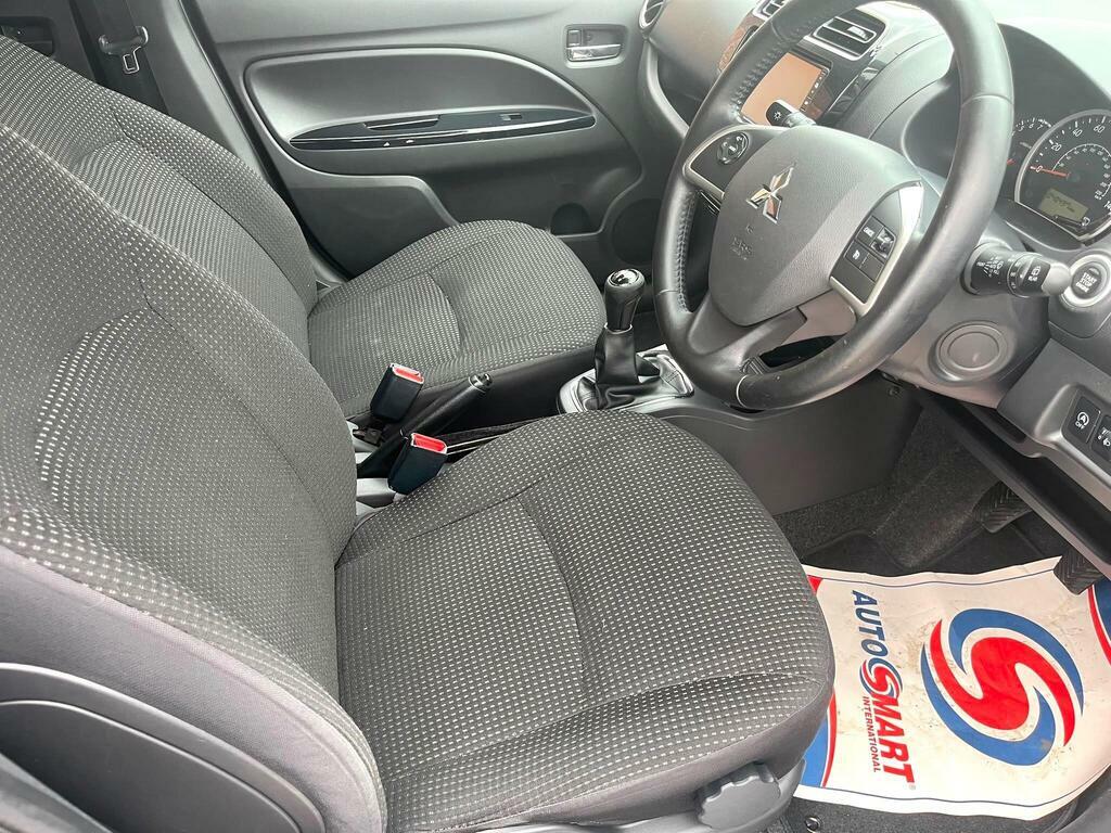 Mitsubishi Mirage 1.2 3 Cvt Euro 5 Ss 2015 White #8