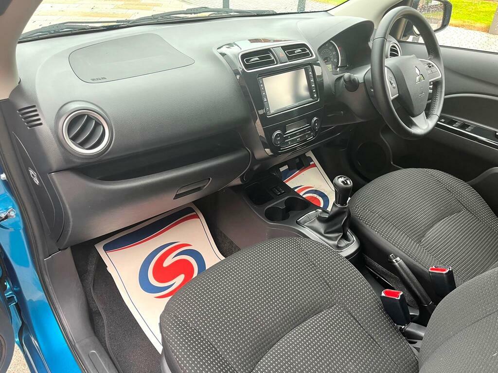 Mitsubishi Mirage 1.2 3 Cvt Euro 5 Ss 2015 White #25