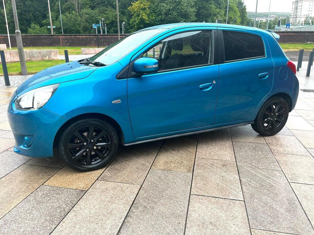 Mitsubishi Mirage 1.2 3 Cvt Euro 5 Ss 2015 White #24