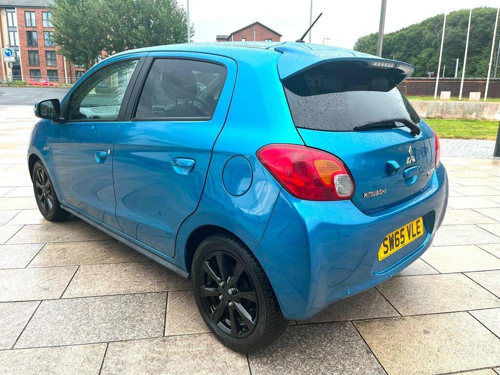 Mitsubishi Mirage 1.2 3 Cvt Euro 5 Ss 2015 White #26