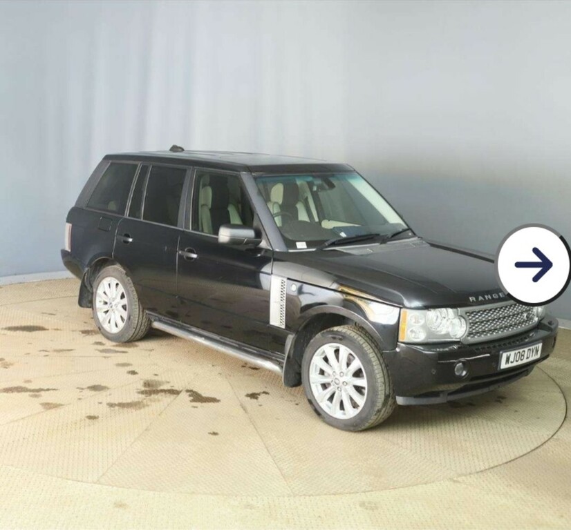 Land Rover Range Rover 3.6 Td V8 Vogue Se 2008 Black