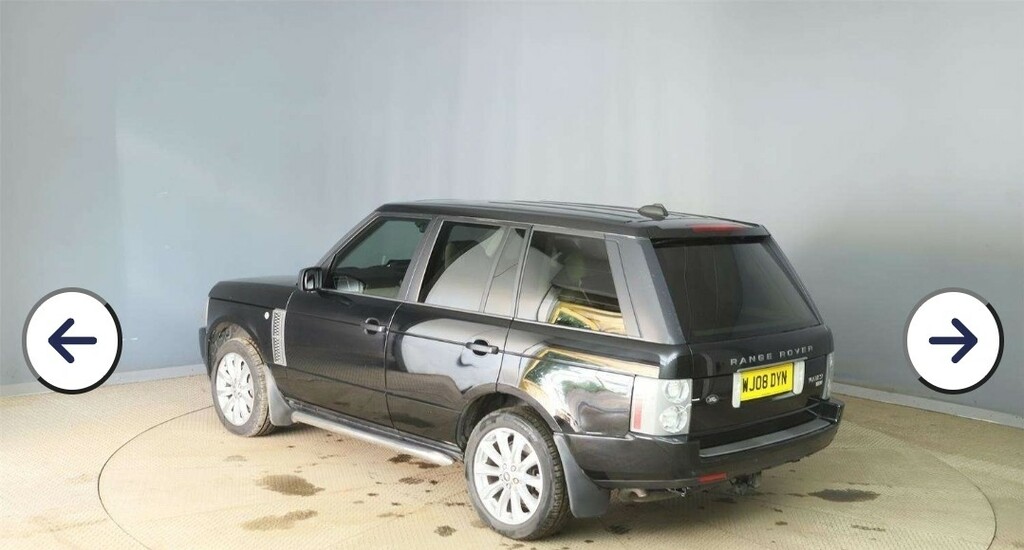 Land Rover Range Rover 3.6 Td V8 Vogue Se 2008 Black #6