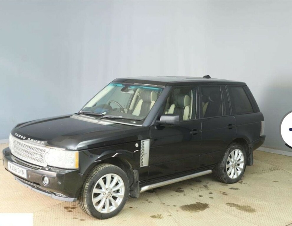 Land Rover Range Rover 3.6 Td V8 Vogue Se 2008 Black #4