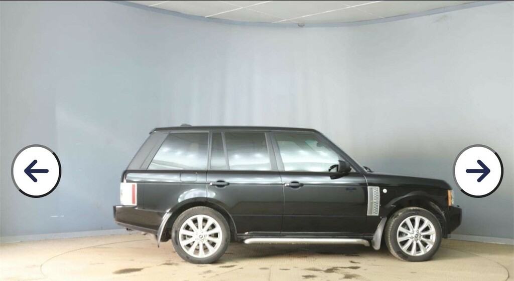 Land Rover Range Rover 3.6 Td V8 Vogue Se 2008 Black #2