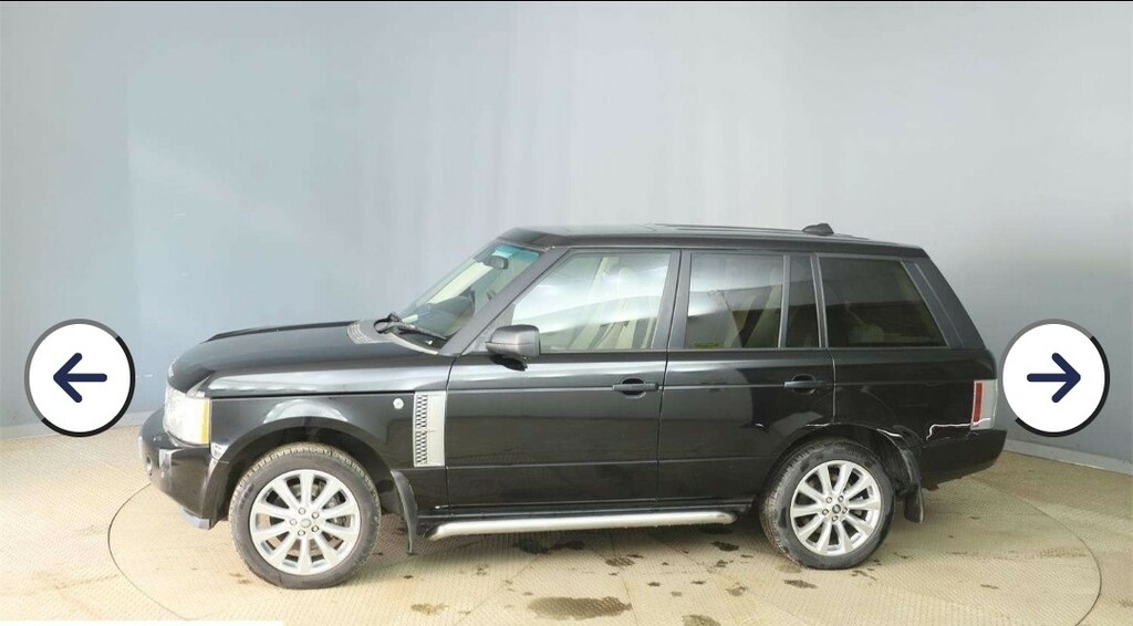 Land Rover Range Rover 3.6 Td V8 Vogue Se 2008 Black #5