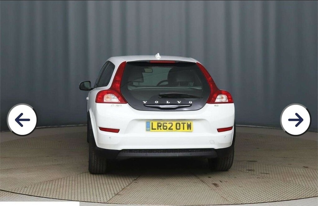 Volvo C30 1.6 D2 R-design Sports Coupe Euro 5 White #8