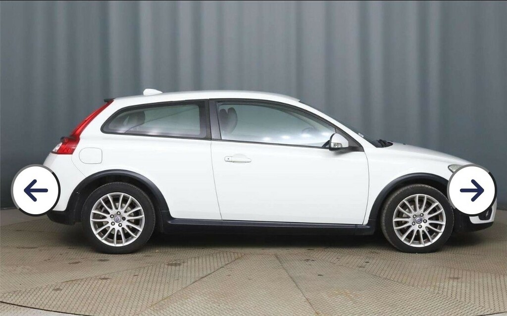 Volvo C30 2.0 Se Lux 2012 White #2
