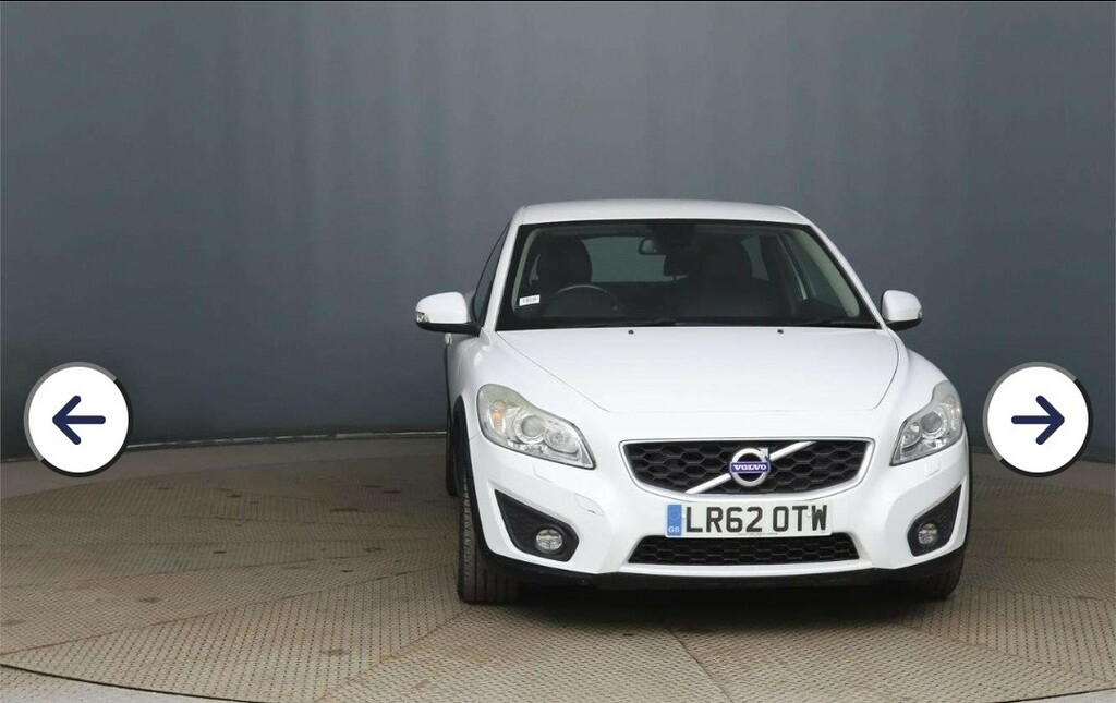 Volvo C30 1.6 D2 R-design Sports Coupe Euro 5 White #7