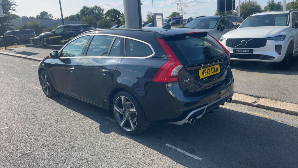 Volvo V60 2.0 D4 R-design 2013 Black #4