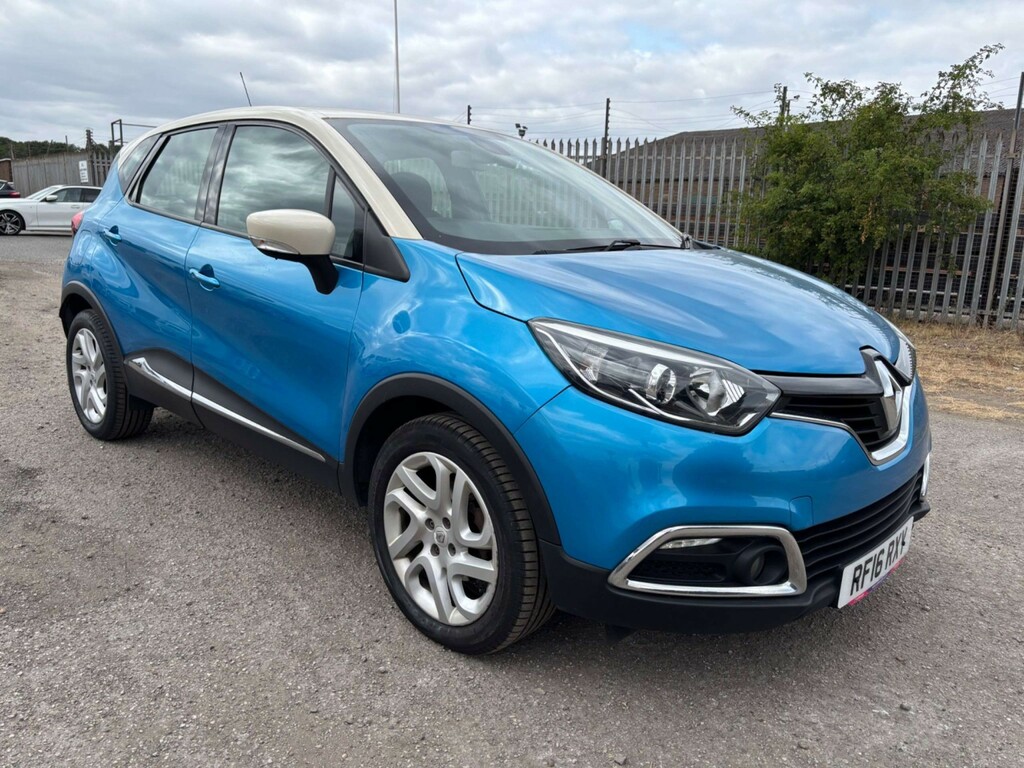 Renault Captur 1.5 Dynamique Nav Dci 90 2016 Blue