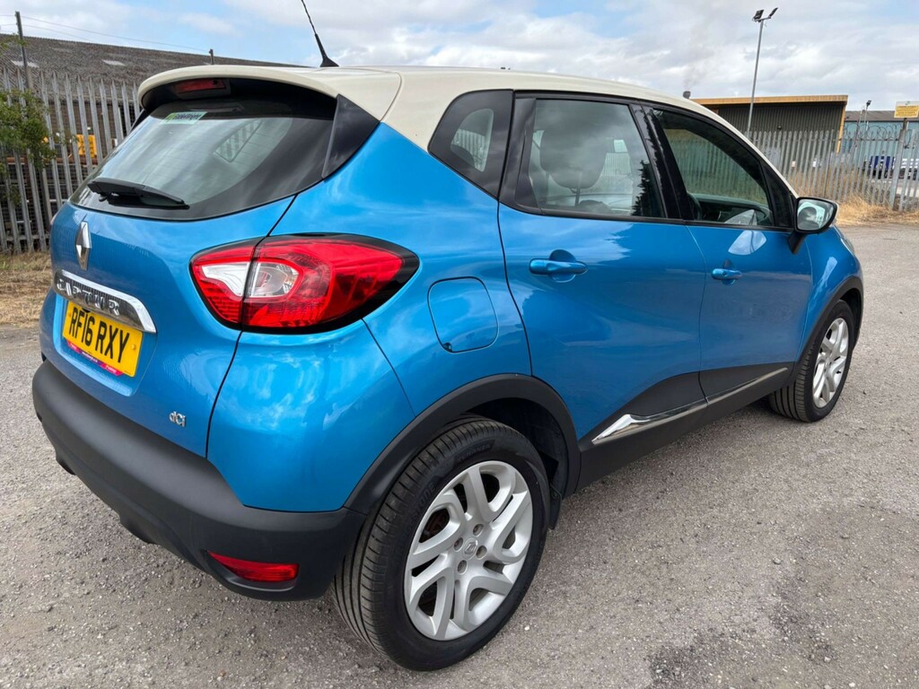 Renault Captur 1.5 Dynamique Nav Dci 90 2016 Blue #3