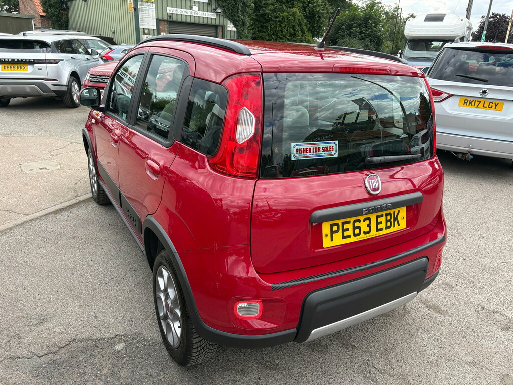 Fiat Panda 0.9 Twinair 4X4 Hatchback Euro 5 PE63EBK Red #4