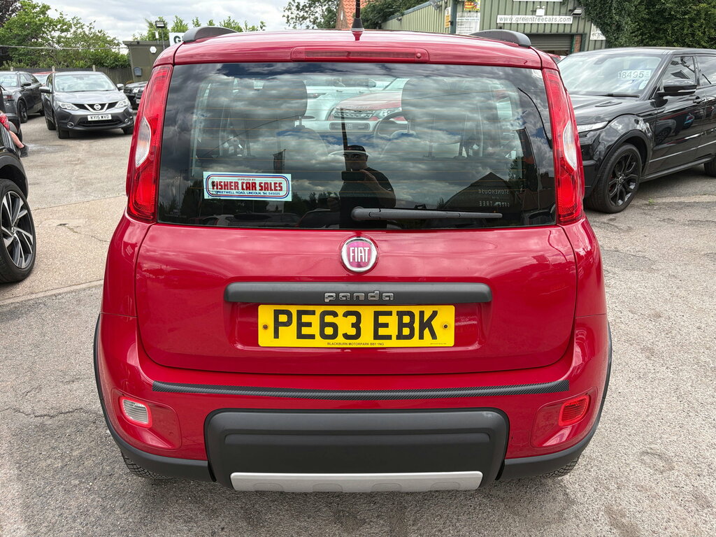 Fiat Panda 0.9 Twinair 4X4 Hatchback Euro 5 PE63EBK Red #6