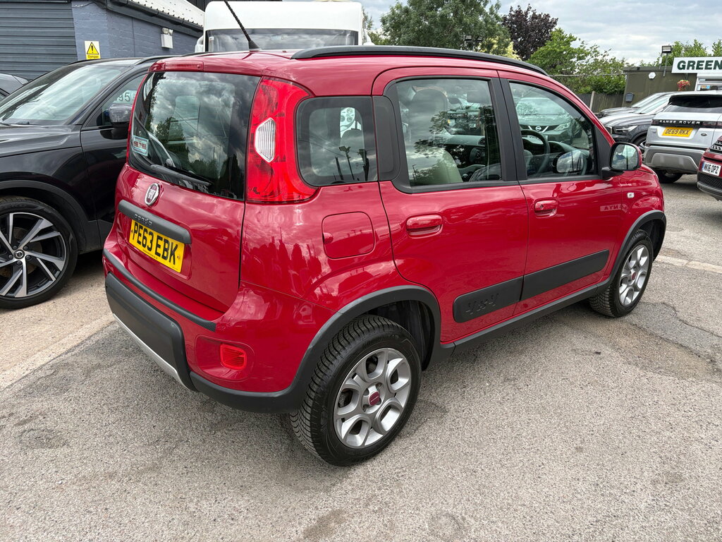Fiat Panda 0.9 Twinair 4X4 Hatchback Euro 5 PE63EBK Red #3