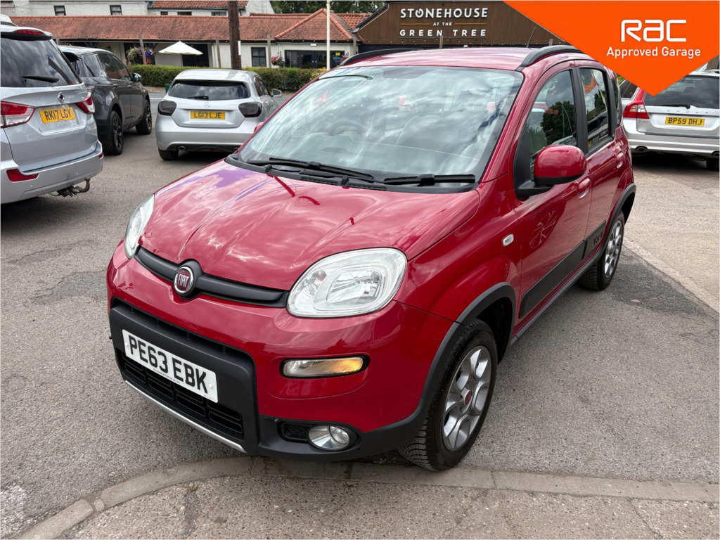 Fiat Panda 0.9 Twinair 4X4 Hatchback Euro 5 PE63EBK Red