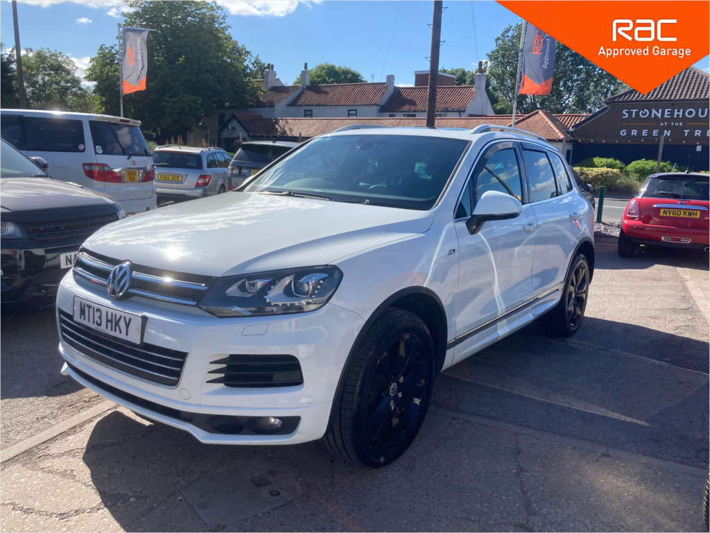 Volkswagen Touareg 3.0 Tdi V6 Bluemotion Tech R-line Suv T White