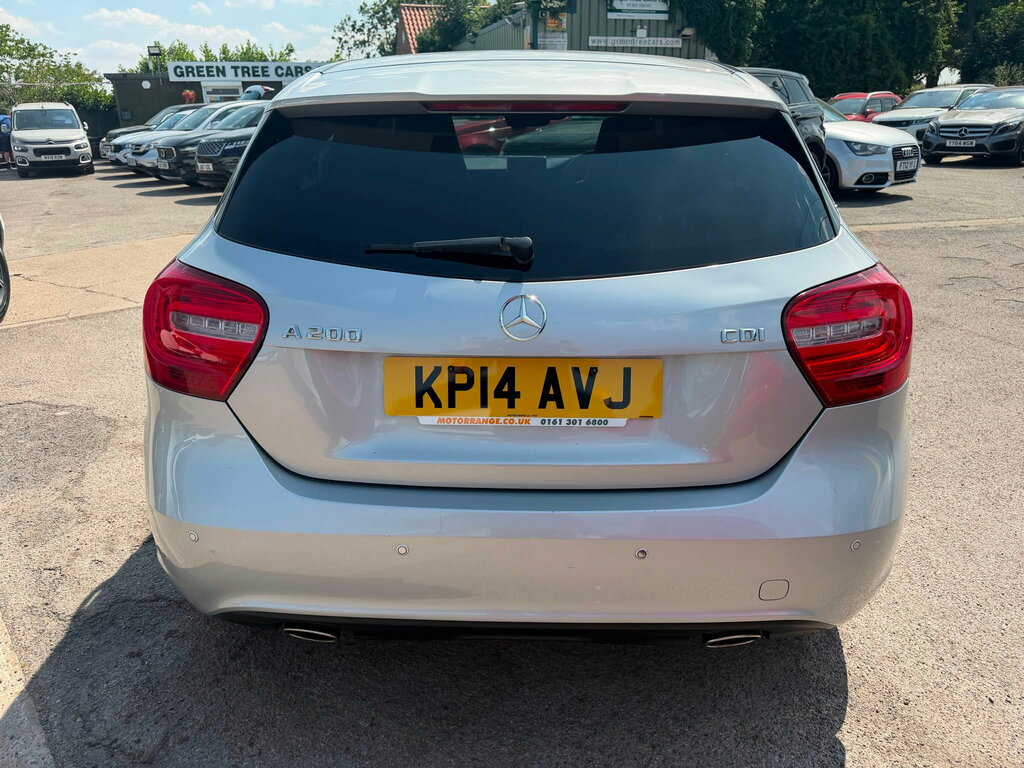 Mercedes-Benz A Class 1.8 A200 Cdi Sport Hatchback 7G-dct Eur Silver #5