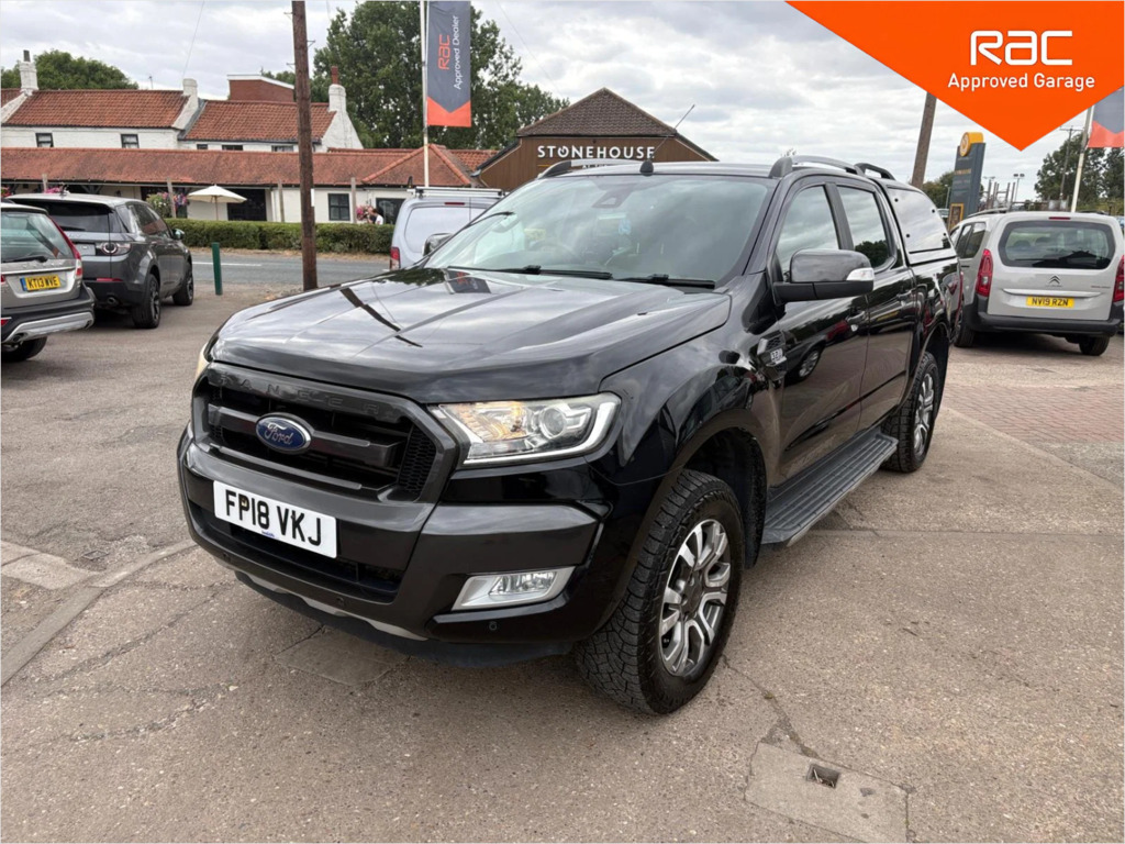 Ford Ranger 3.2 Tdci Wildtrak Pickup Double Cab Aut FP18VKJ Black