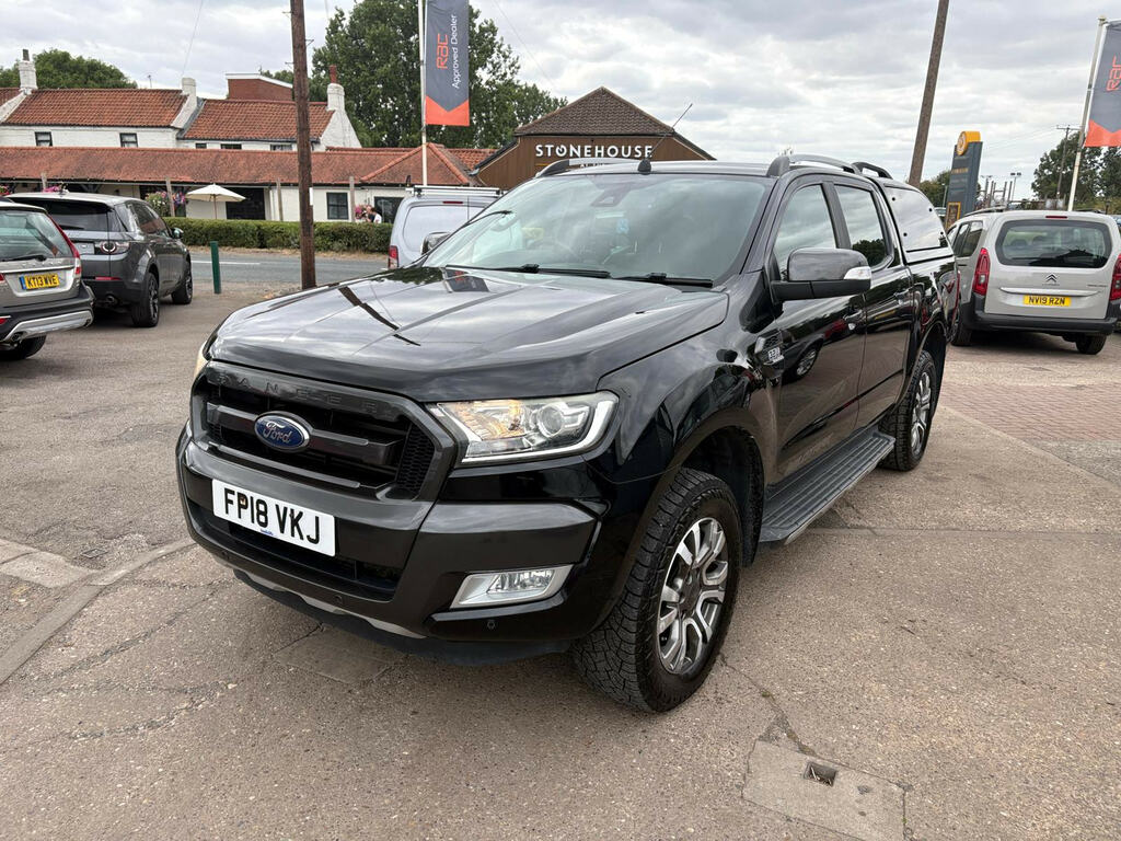 Ford Ranger 3.2 Tdci Wildtrak Pickup Double Cab Aut Black