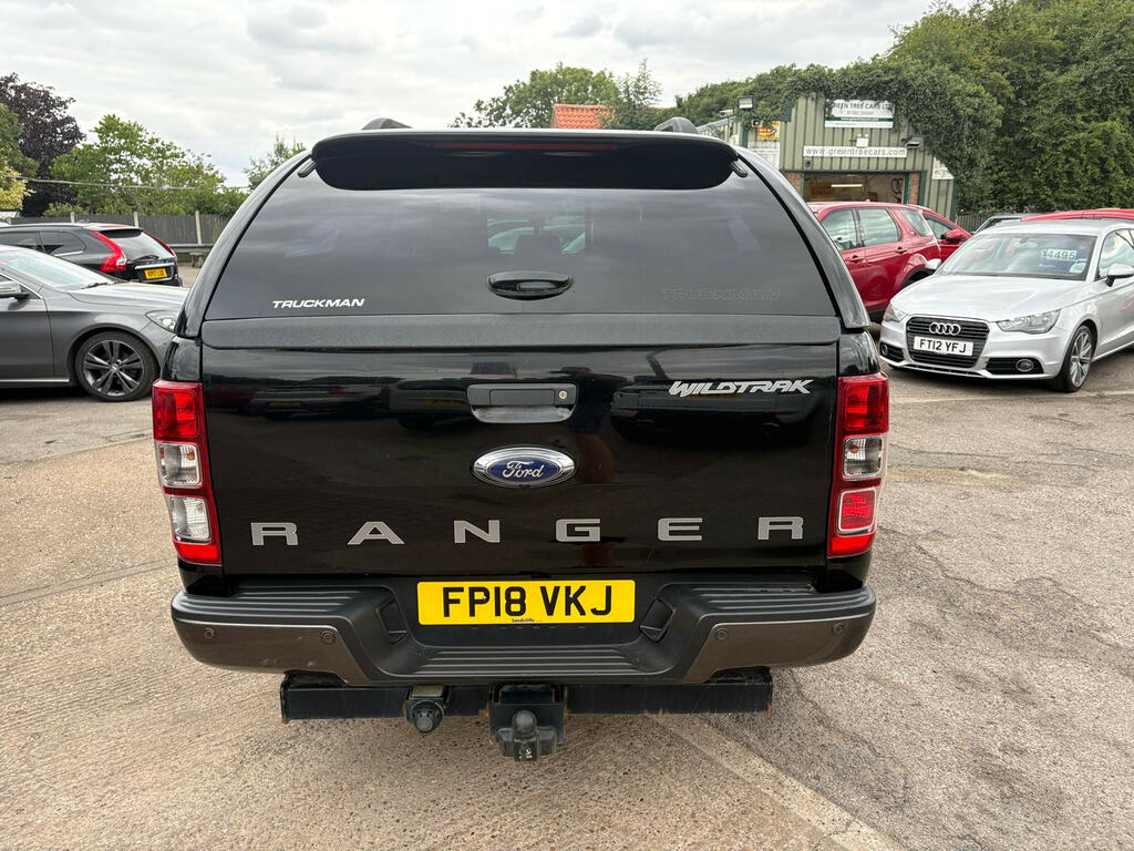 Ford Ranger 3.2 Tdci Wildtrak Pickup Double Cab Aut FP18VKJ Black #6
