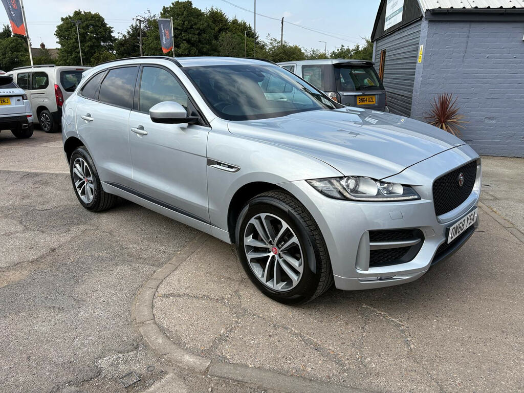 Jaguar F-Pace 2.0 D240 R-sport Suv Awd Euro 6 S Silver #3