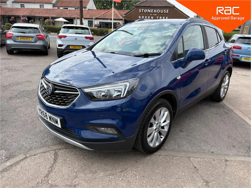 Vauxhall Mokka X 1.4I Turbo Elite Nav Suv Euro 6 1 Blue