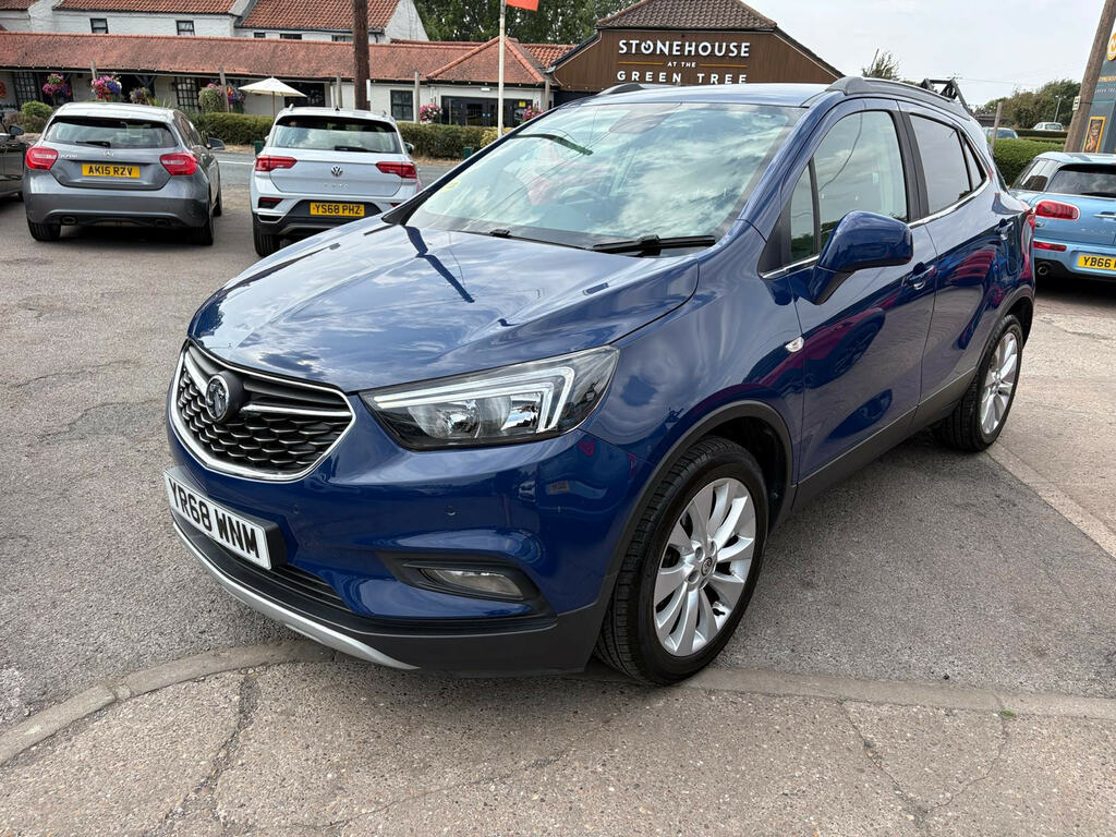 Vauxhall Mokka X 1.4I Turbo Elite Nav Suv Euro 6 1 Blue