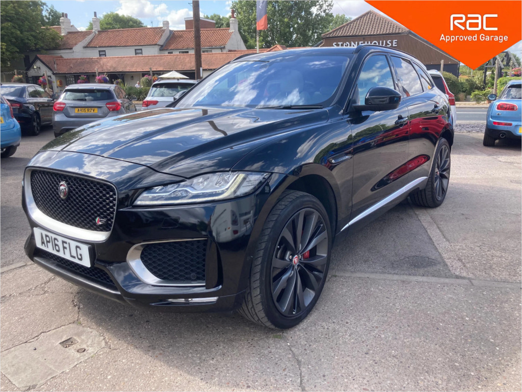 Jaguar F-Pace 3.0 D300 V6 First Edition Suv Awd Black