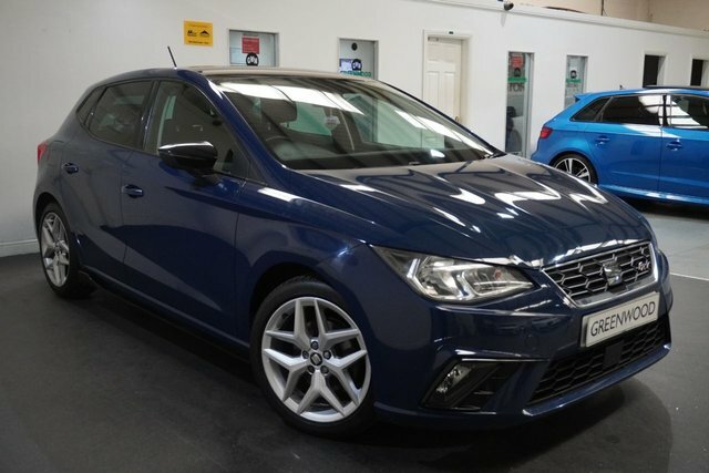 Seat Ibiza Tsi Fr Hatchback Blue #3