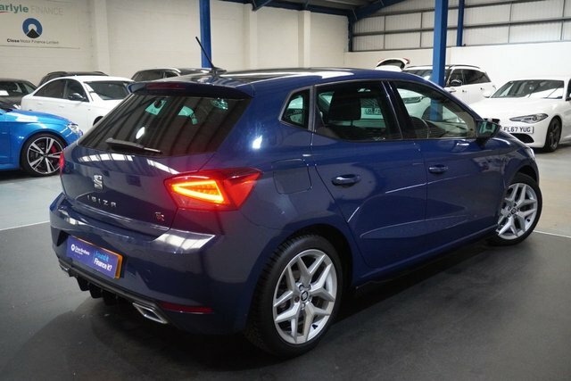 Seat Ibiza Tsi Fr Hatchback Blue #4