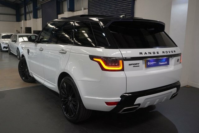 Land Rover Range Rover Sport Sd V6 Hse Dynamic SY18OEX White #6