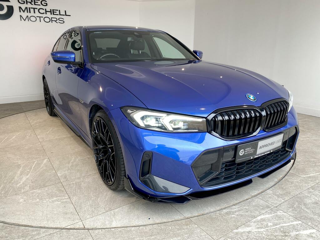 BMW 3 Series 330E M Sport Step ND23LFA Blue #3