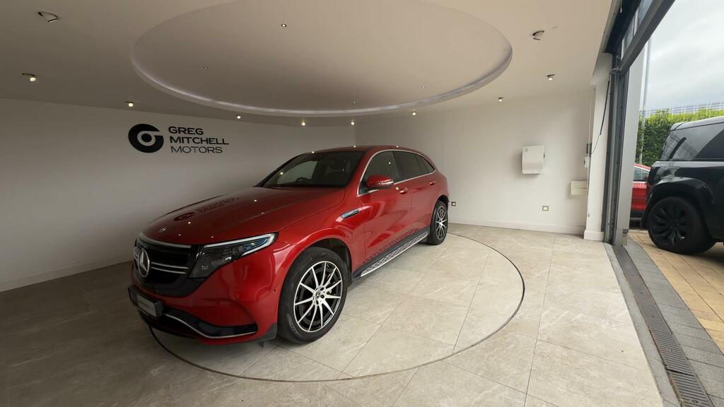 Mercedes-Benz EQC Eqc 400 300Kw Amg Line Edition 80Kwh KT73YJN Red #2