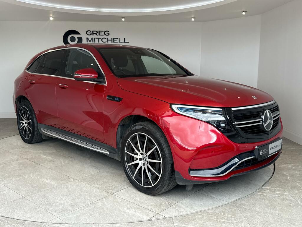 Mercedes-Benz EQC Eqc 400 300Kw Amg Line Edition 80Kwh KT73YJN Red
