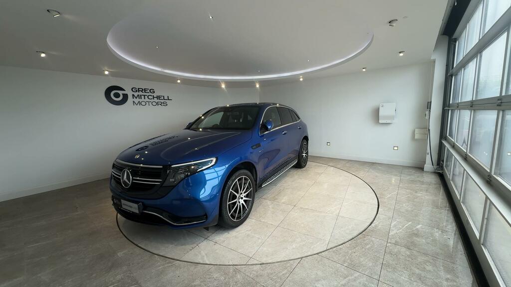 Mercedes-Benz EQC Eqc 400 300Kw Amg Line 80Kwh GY23XYZ Blue #3