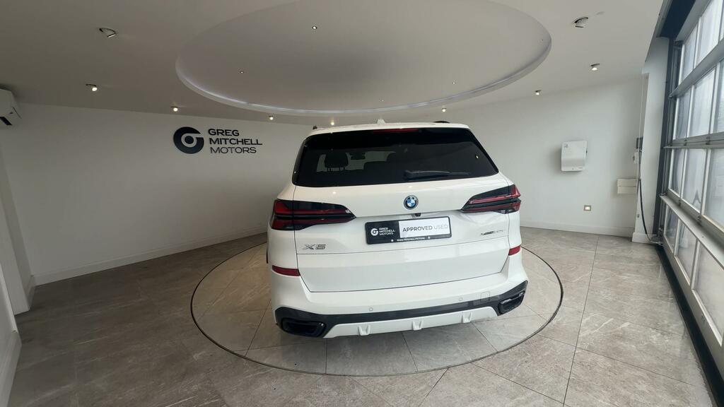BMW X5 Xdrive50e M Sport GV23LWJ White #6