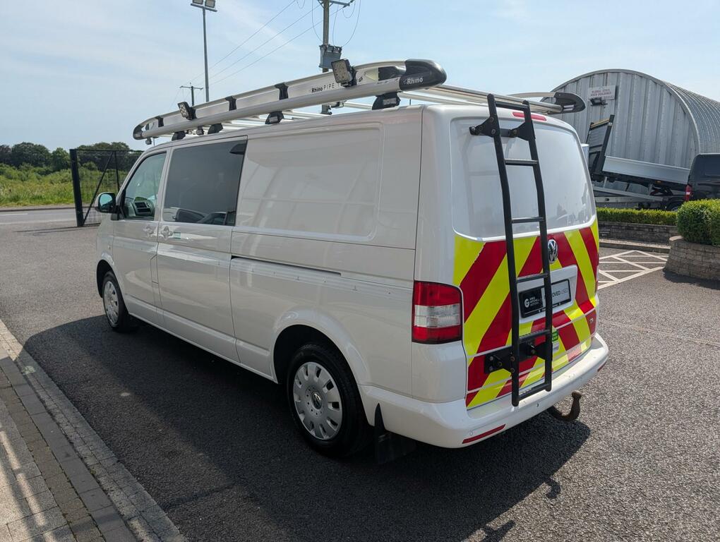 Volkswagen Transporter T32 Lwb 2.0 Tdi 140Ps Trendline 4Motion White #4