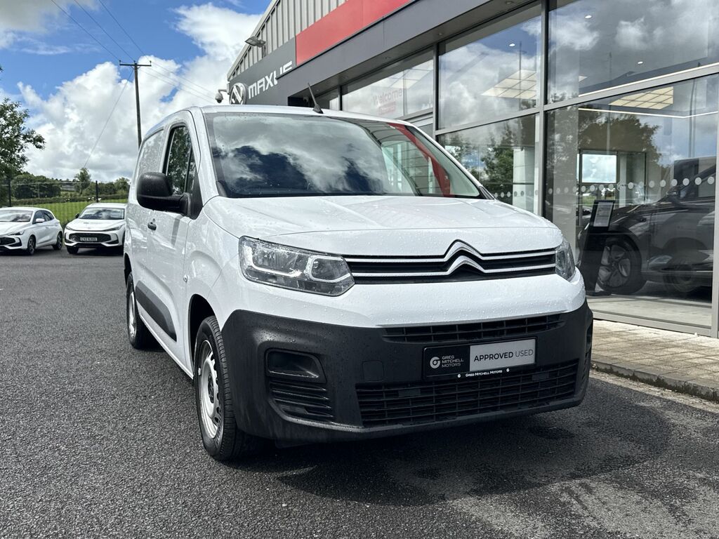 Citroen Berlingo M 1.5 Bluehdi 1000Kg Enterprise Ed 100Ps 6 Speed S LB23KXG White #3