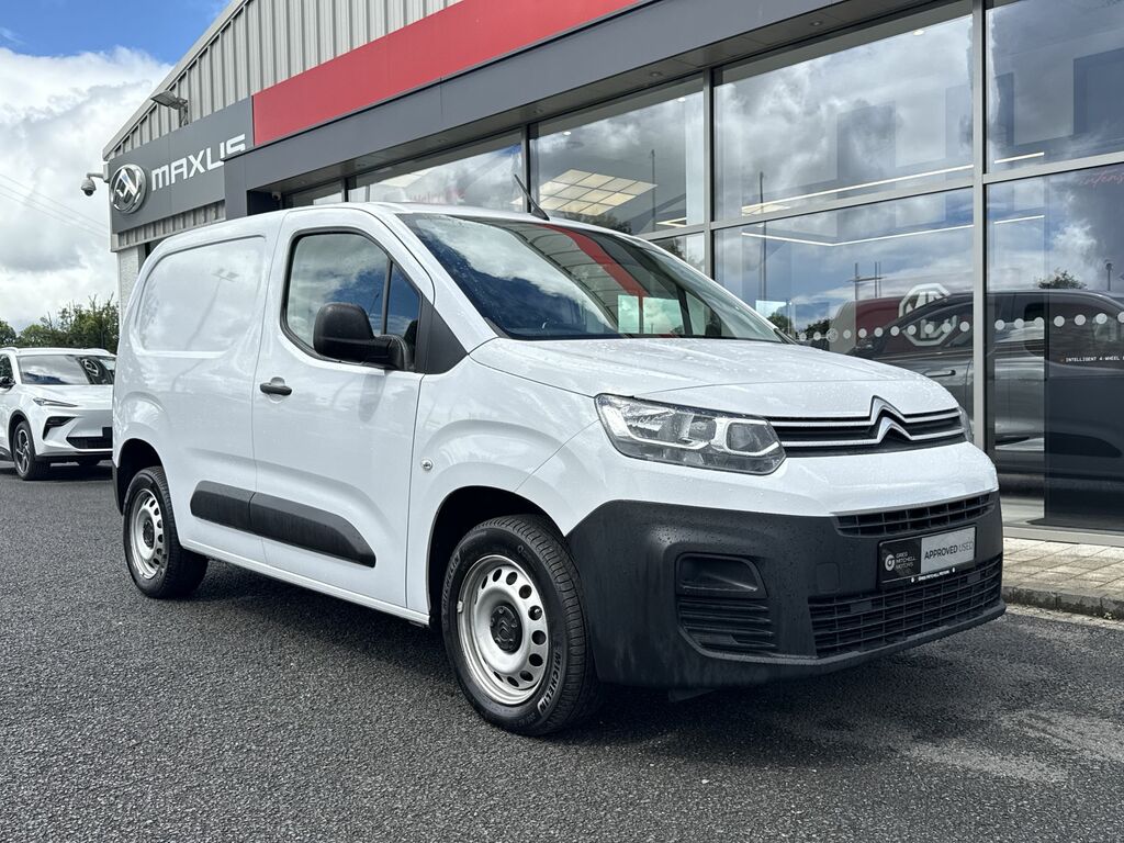 Citroen Berlingo M 1.5 Bluehdi 1000Kg Enterprise Ed 100Ps 6 Speed White