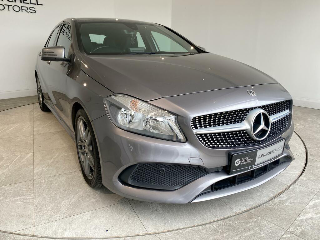 Mercedes-Benz A Class A180d Amg Line BG18MKU Grey #3