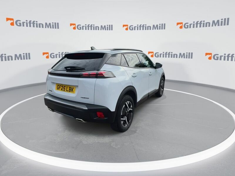 Peugeot 2008 1.2 Allure Suv Hybrid E-dsc6 Euro 6 S GF25LBK White #6