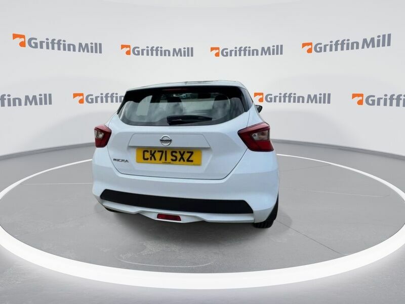 Nissan Micra 1.0 Ig-t Acenta Hatchback Xtron Euro 6 White #5