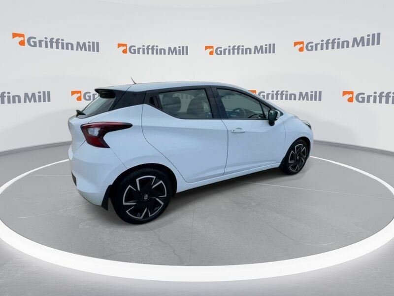 Nissan Micra 1.0 Ig-t Acenta Hatchback Xtron Euro 6 White #6