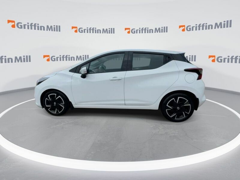 Nissan Micra 1.0 Ig-t Acenta Hatchback Xtron Euro 6 White #3