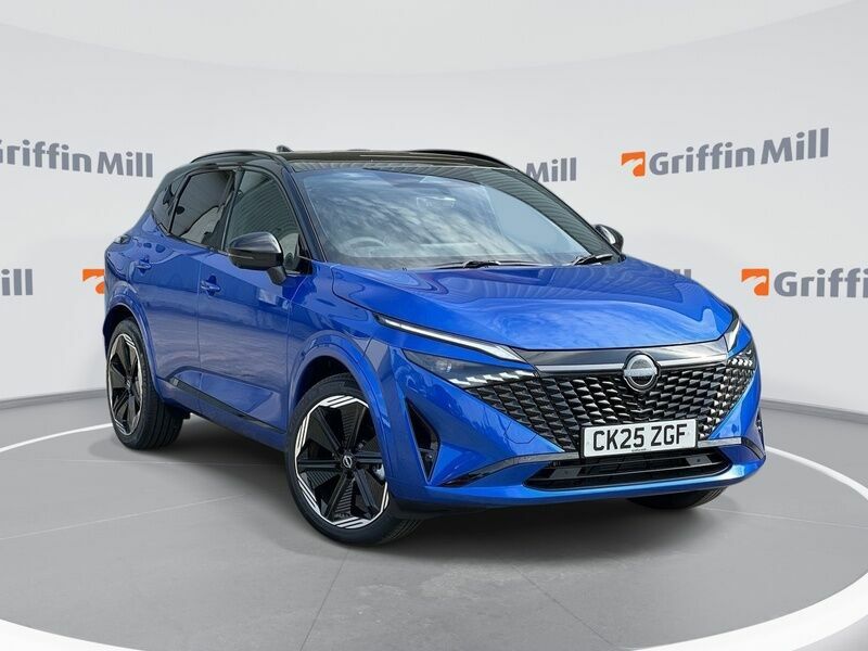 Nissan Qashqai 1.3 Dig-t Mhev N-design Suv Hybrid Manu Blue