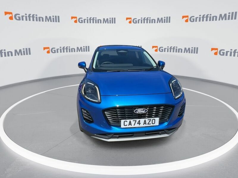 Ford Puma 1.0T Ecoboost Mhev Titanium Suv Hybrid CA74AZO Blue #3