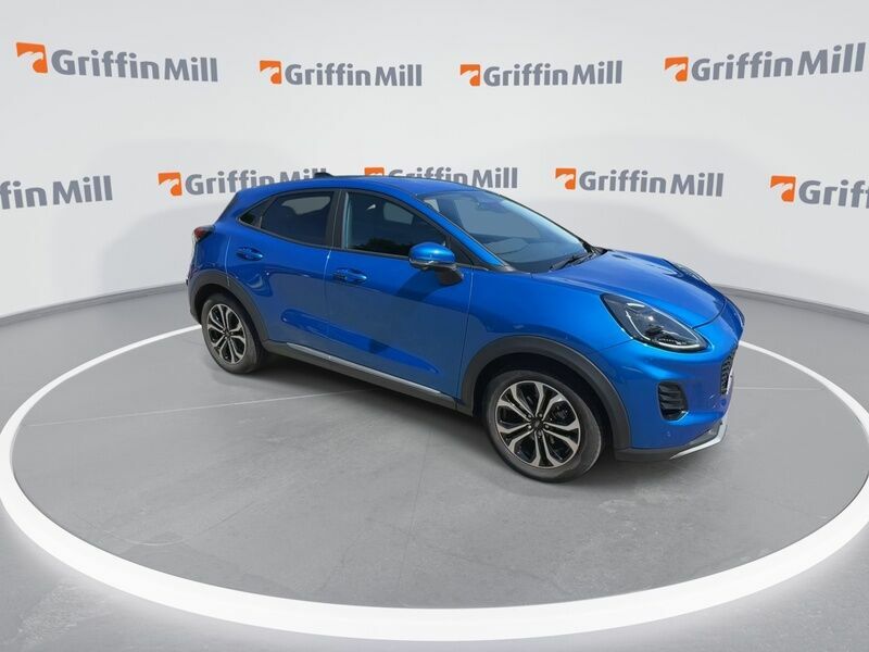 Ford Puma 1.0T Ecoboost Mhev Titanium Suv Hybrid CA74AZO Blue #2