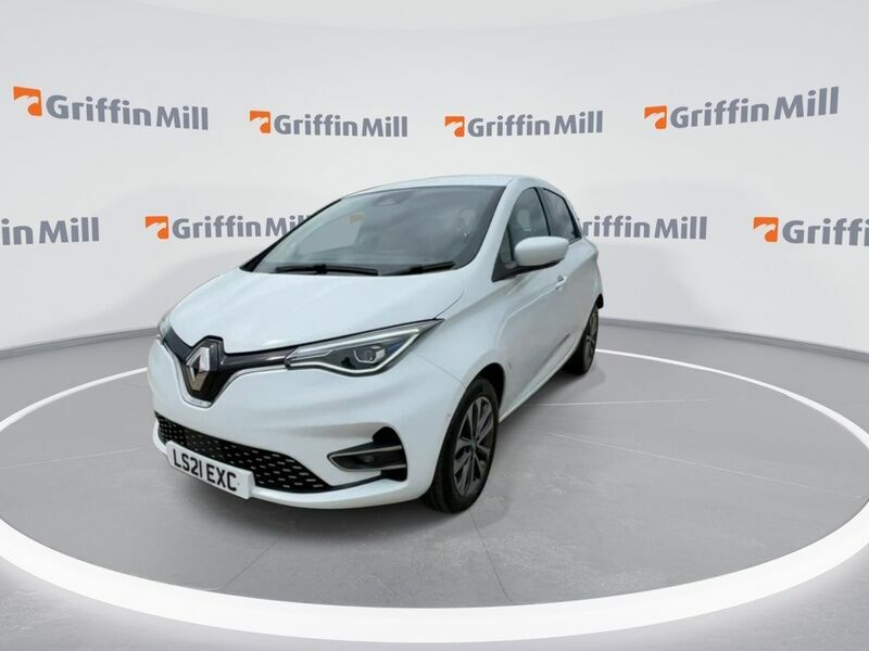 Renault Zoe R135 52Kwh Gt Line Hatchback I, White #3