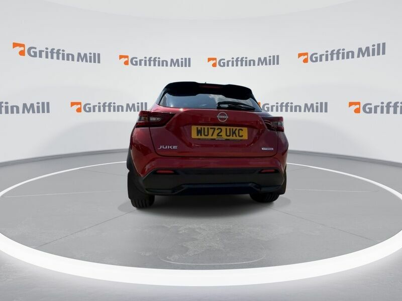 Nissan Juke 1.6 Tekna Suv Hybrid Euro 6 143 WU72UKC Red #5