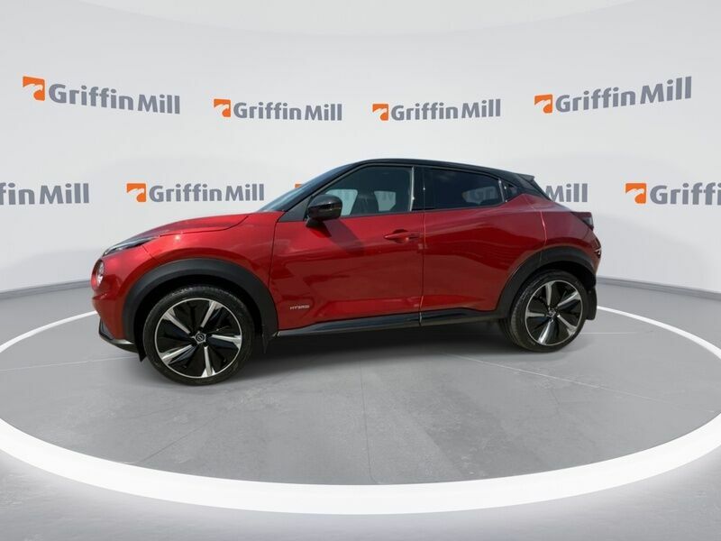 Nissan Juke 1.6 Tekna Suv Hybrid Euro 6 143 WU72UKC Red #3